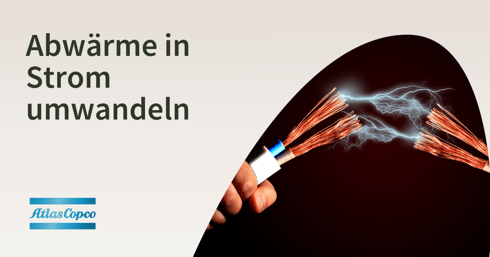 Abwärme in  Strom umwandeln