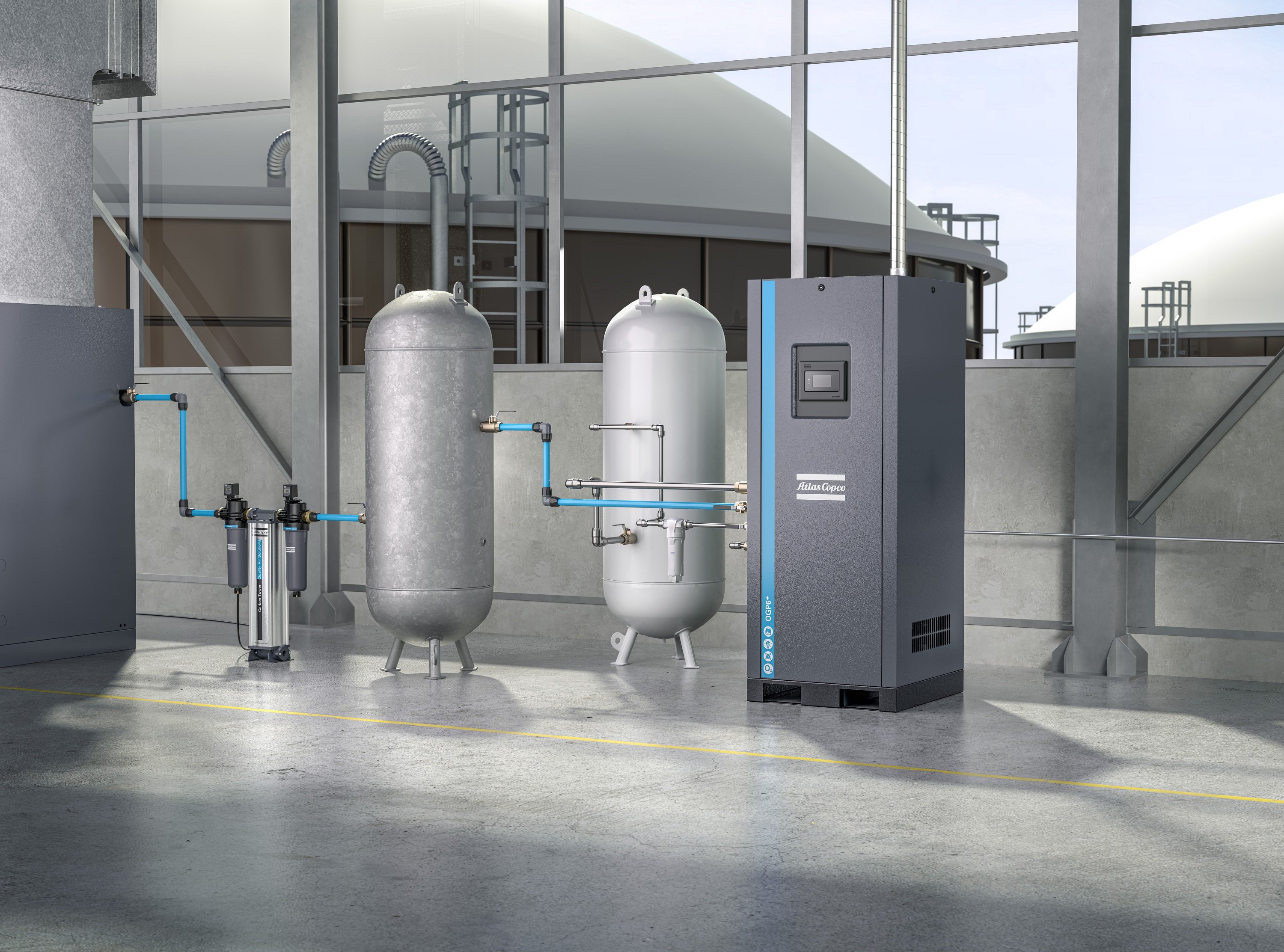 Atlas Copco launcht neue Generation von Sauerstoffgeneratoren