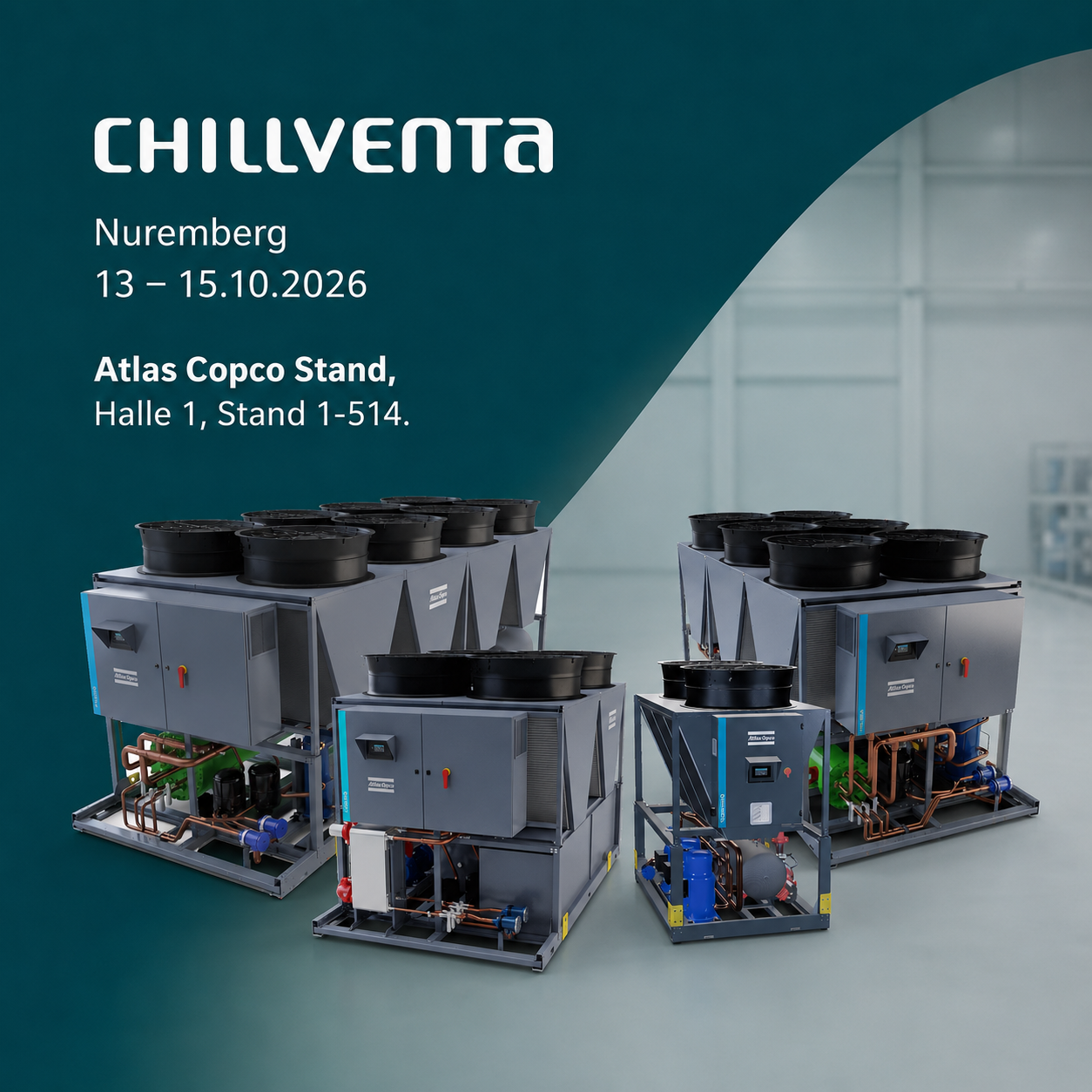 Atlas Copco Stand Chillventa 2026