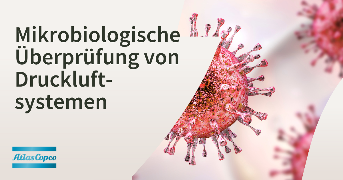 Mikrobiologische Überprüfung von Druckluftsystemen