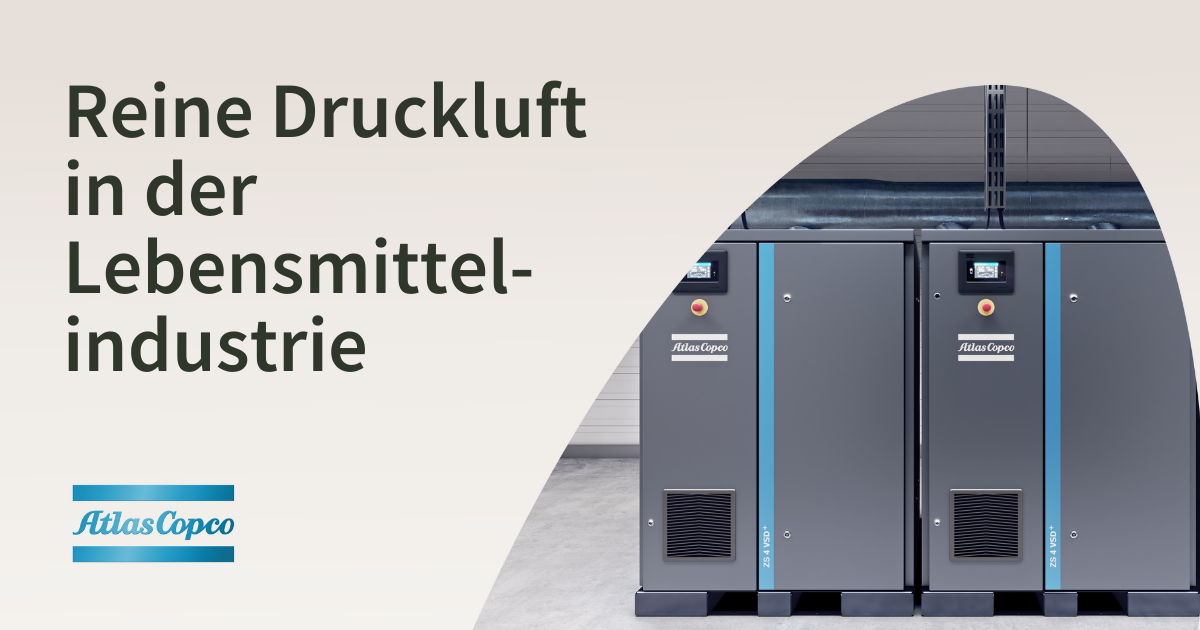 Reine Druckluft in der Lebensmittel- industrie Reine Druckluft in der Lebensmittel- industrie