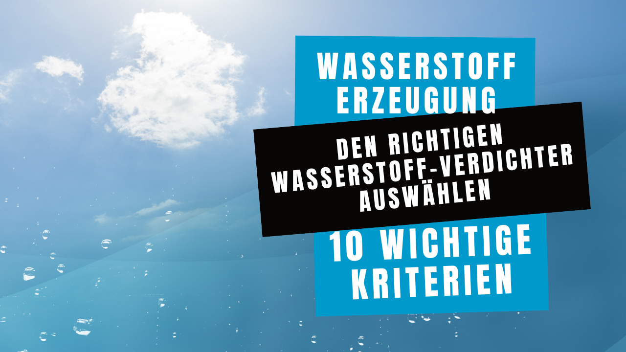 Wasserstoff Erzeugung