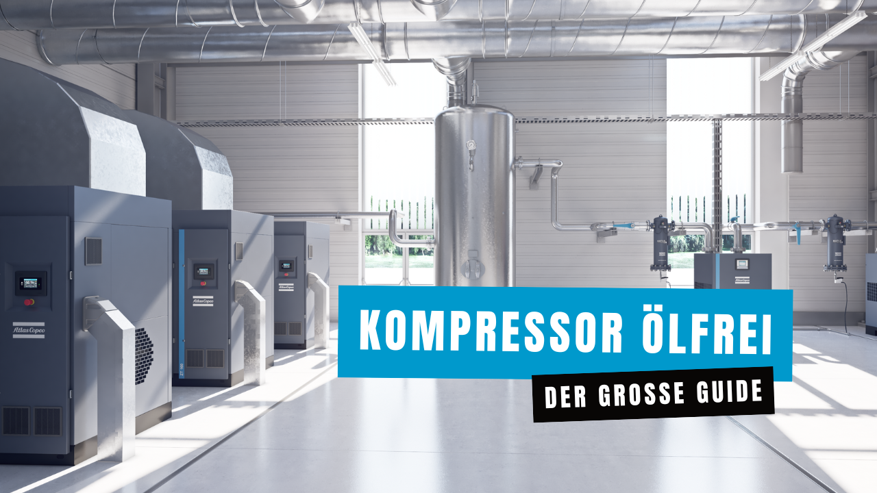 Kompressor ölfrei? Der große Guide zur Erzeugung ölfreier Druckluft